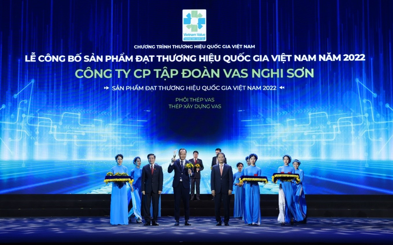 VAS Group được xướng tên là Thương hiệu Quốc gia Việt Nam năm 2022.